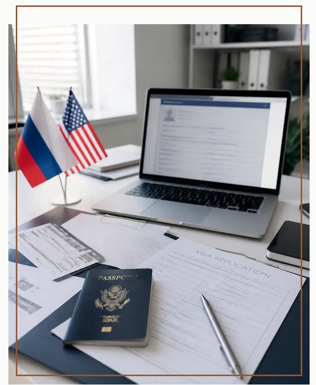 Оформление визы в США для туристов и бизнеса в Рассказове