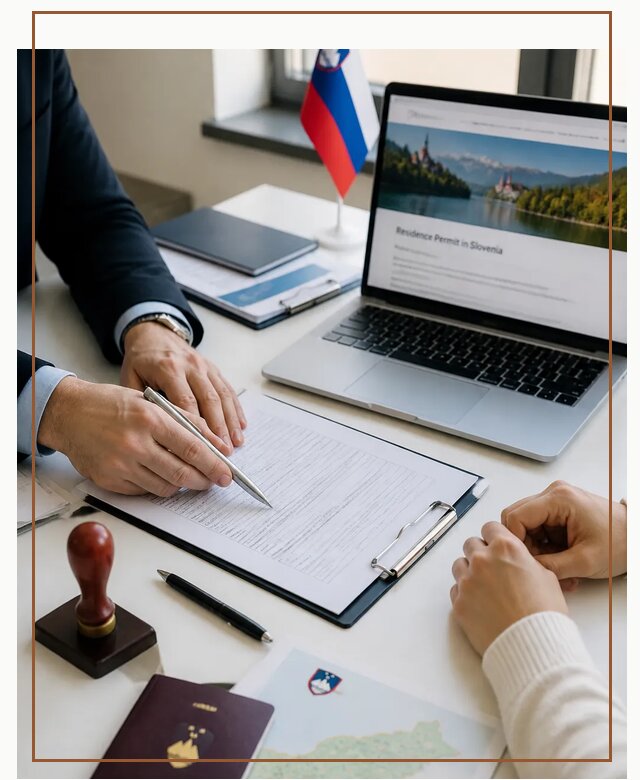 Оформление вида на жительство в Словении под ключ в Рассказове