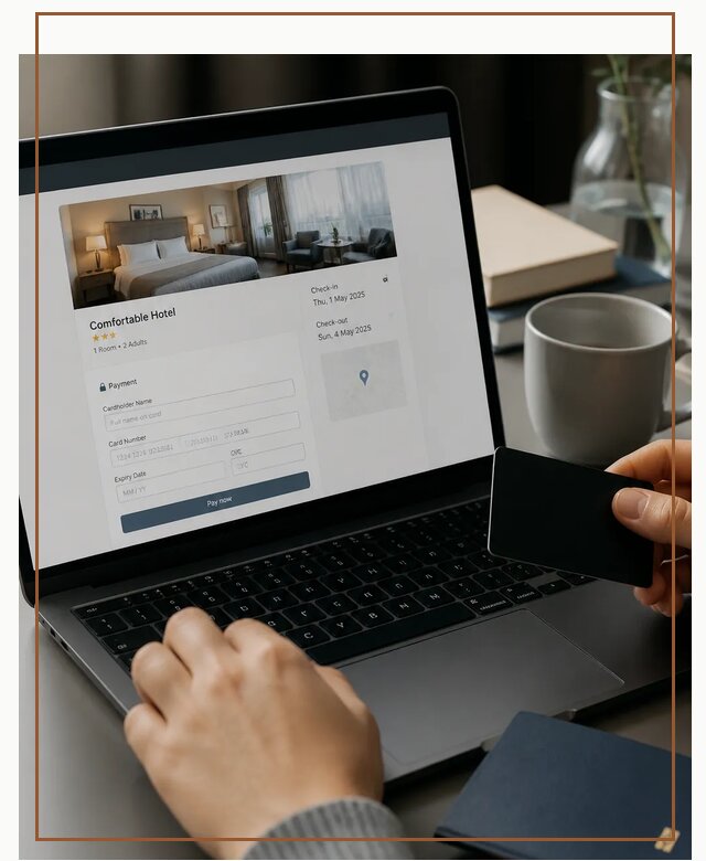 Оплата бронирования Booking в Рассказове по цене от 4597 р. | Гиперактив-Рсз
